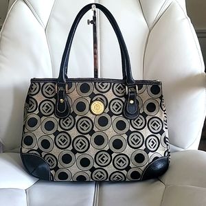 Paco Rabanne Canvas Leather Bag